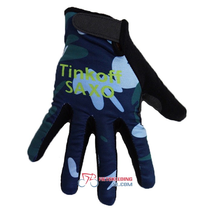 2020 Tinkoff Saxo Lange Handschoenen Camouflage